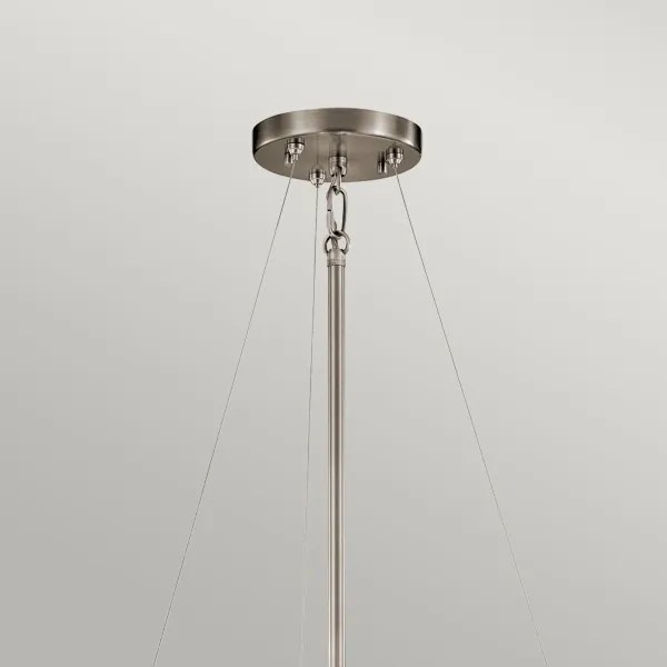 Lustră pe cablu SILVER CORAL 3xE27/100W/230V crom Kichler