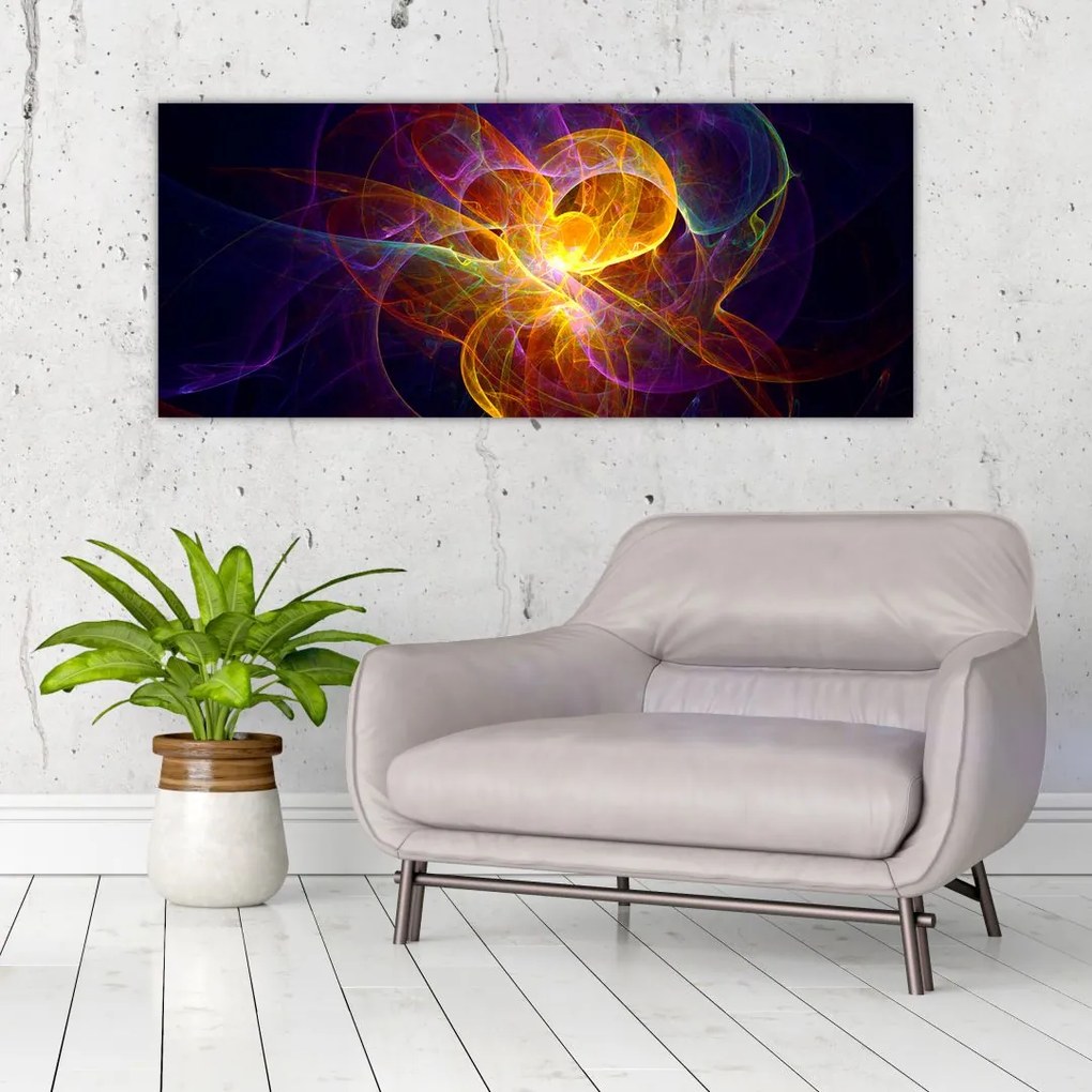 Tablou abstract (120x50 cm)