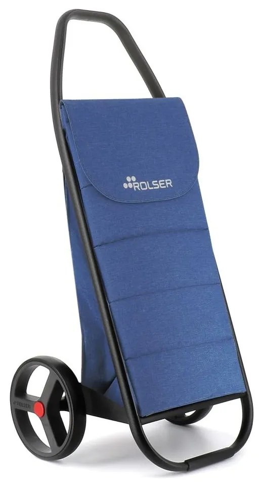 Sacoșă de cumpărături cu roți 53 l Com Tweed Polar Black Tube – Rolser