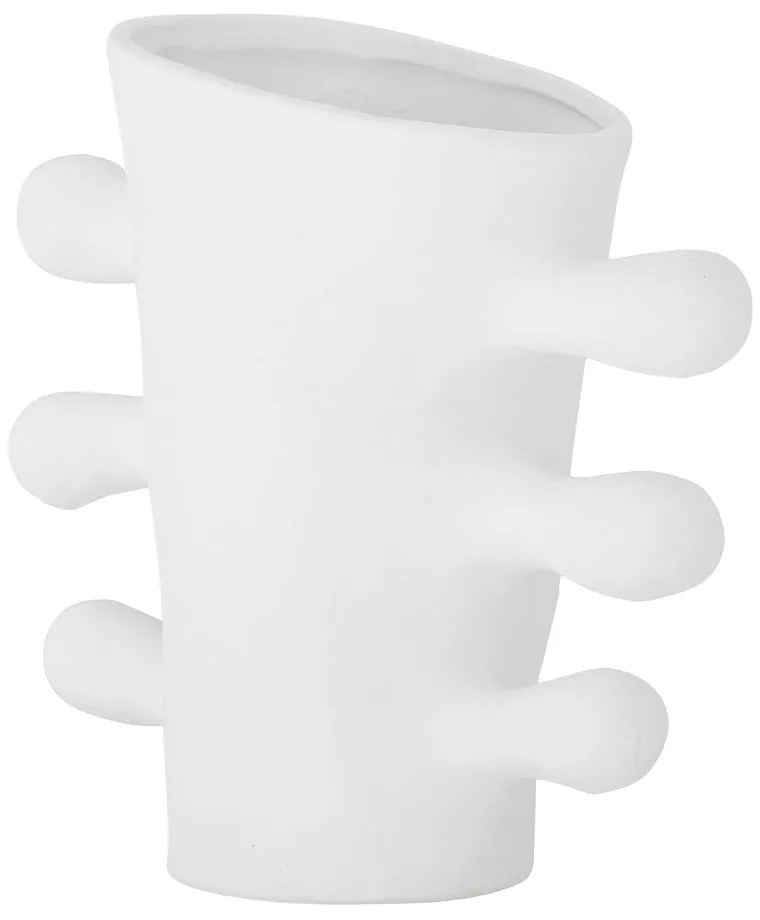 Vază albă din gresie Pernilla – Bloomingville