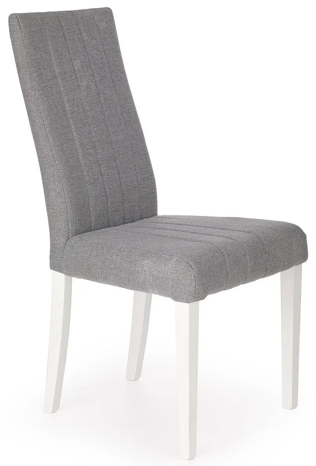 Scaun de bucaterie Diego, gri/alb