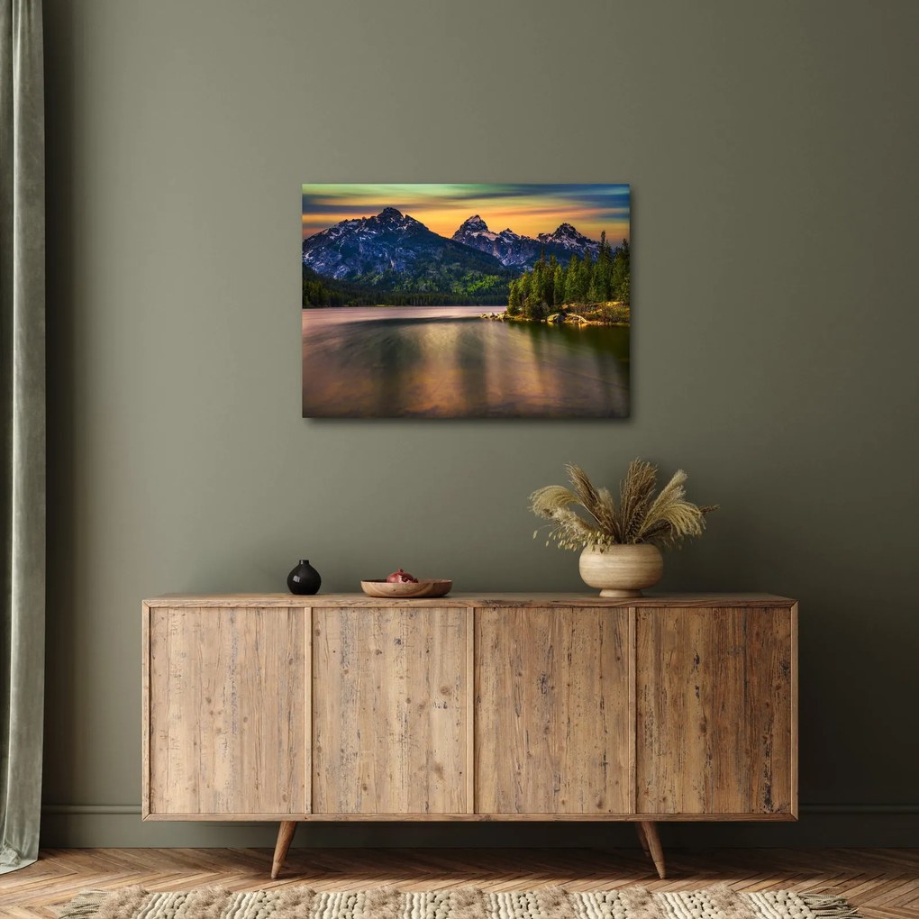 Tablou - Parcul Național Grand Teton (70x50 cm)