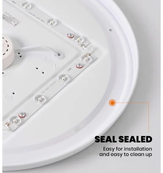 Brilagi - Plafonieră LED dimabilă SMART LED/36W/230V Wi‑Fi Tuya + telecomandă