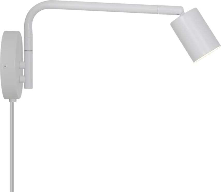 Aplica reglabila design nordic minimalist Explore alba