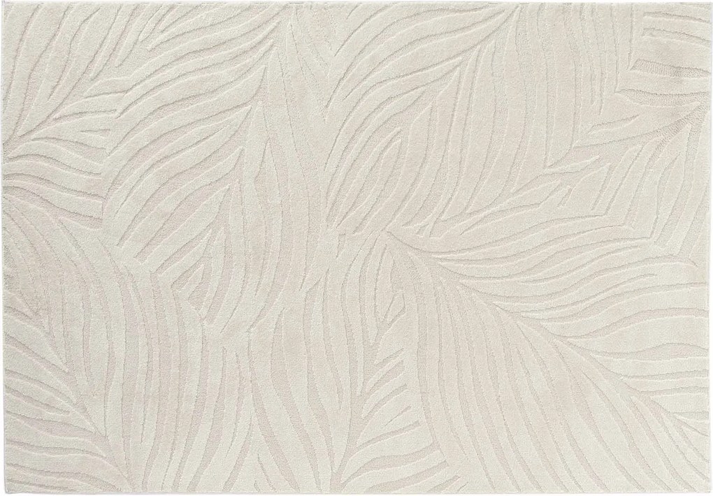 Covor de sufragerie ANKARA, bej, model frunze