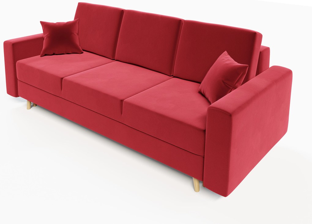 Canapea extensibilă Kineton (bordo). 1007752