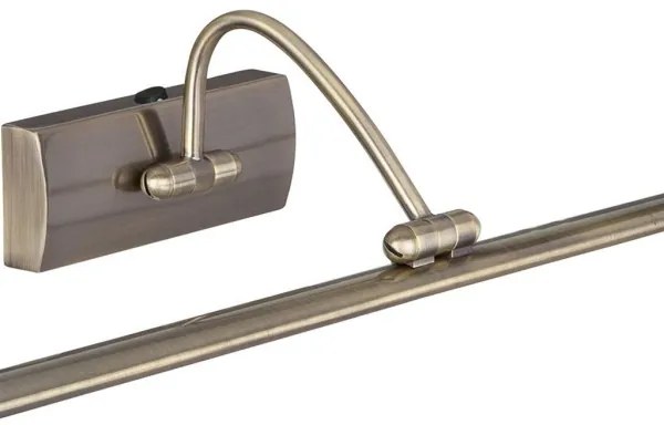 Searchlight 2984-51AB - Aplică tablou LED LED/3W/230V alamă