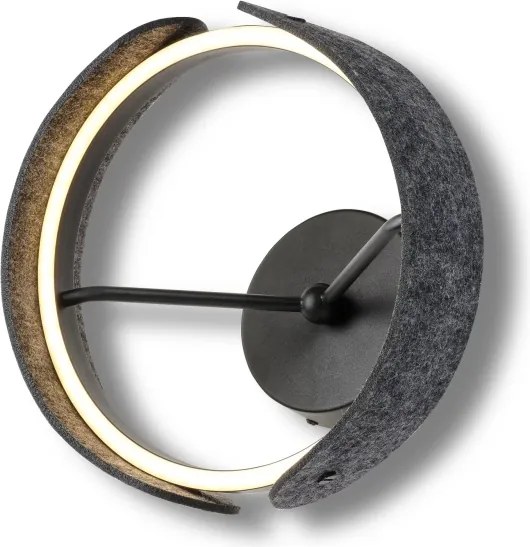 Osram - Aplica LED de perete DECOR CURVE, 20W/230V, gri