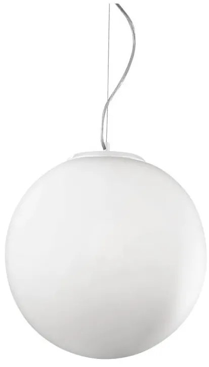 Ideal Lux - Lustră suspendată pe cablu MAPA, 1xE27/42W/230V, Ø 30 cm, albă