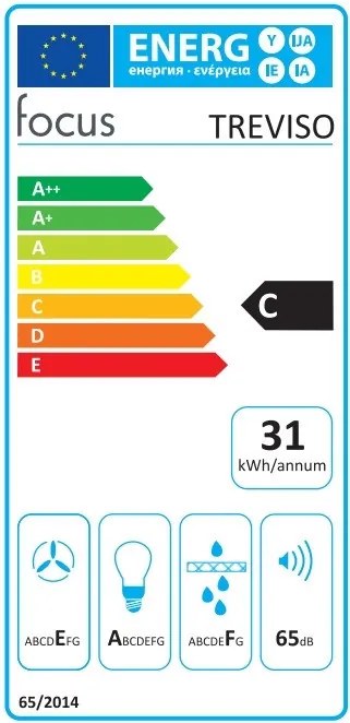 Hotă de bucătărie Treviso, lățime 60 cm
