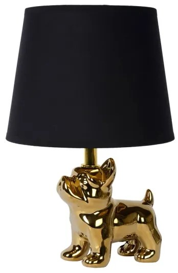 Lucide 13533/81/10 - Lampă de masă WINSTON 1xE14/40W/230V auriu/negru