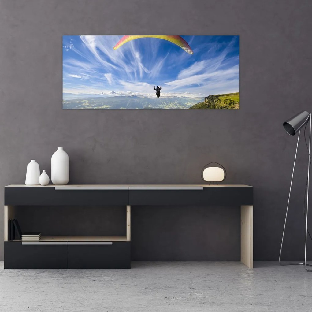 Tablou - Paragliding (120x50 cm)
