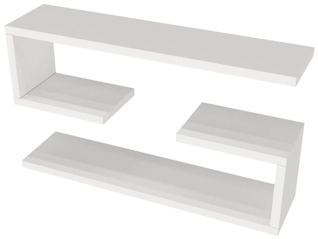 Raft Jenika White, 2 buc.