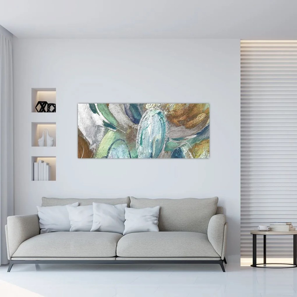 Tablou - Pictura figura abstractă (120x50 cm)