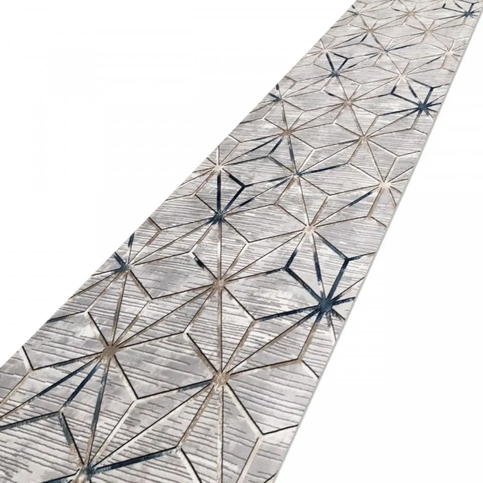 Traversa Hol 1086, 100x300 cm, Poliester, Gri | BIANO