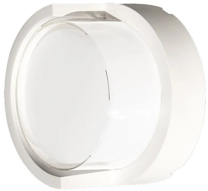 Aplica LED CCT pentru exterior IP65 CREEK diametru 17cm, alba MA-8855