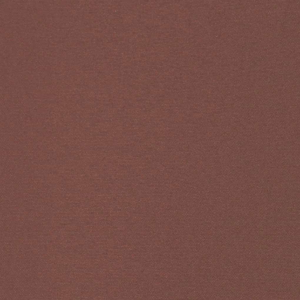 Copertina laterala retractabila de terasa, maro, 140x600 cm Maro, 140 x 600 cm