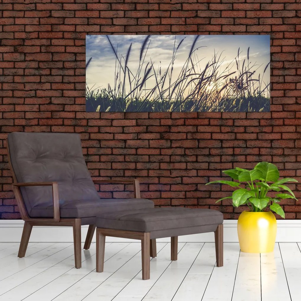 Tablou cu flori de câmp (120x50 cm)