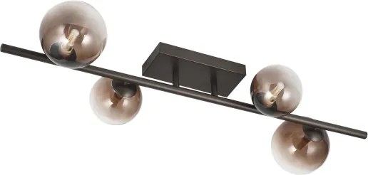 Brilagi - Lustru LED aplicat MILLA 4xG9/3W/230V maro/maro fumuriu