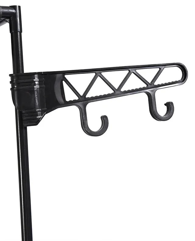 Suport pentru haine LRA-03 negru