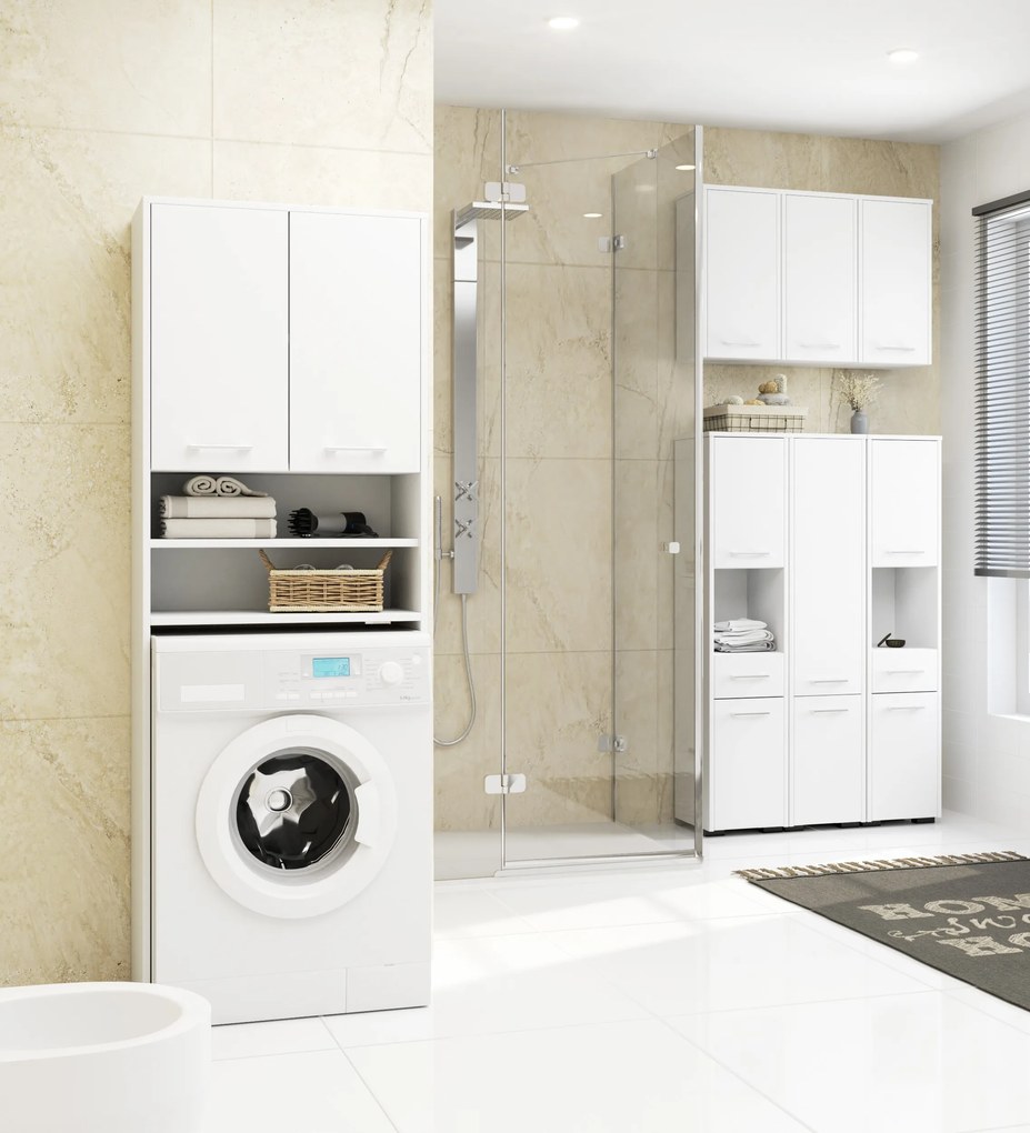 Dulap pentru baie Farid TYP3 (Alb). 1068723