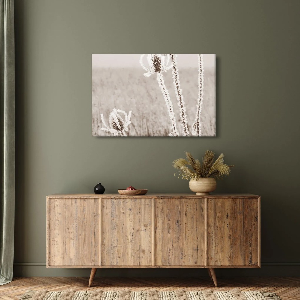 Tablou - Ciulinul în timpul iernii (90x60 cm)