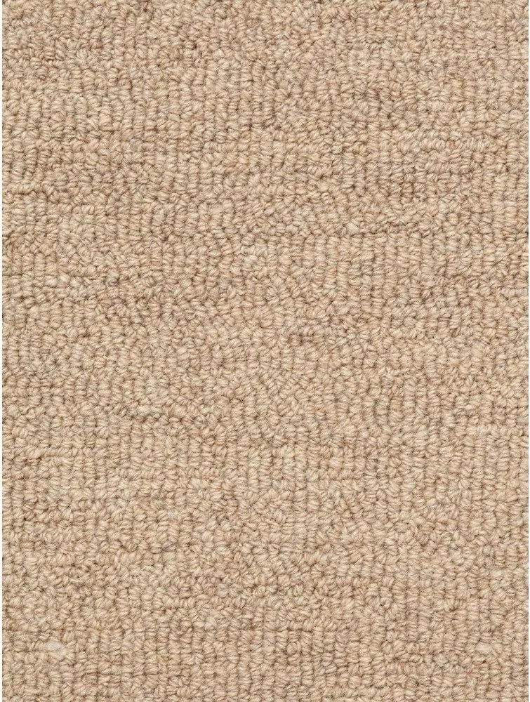 Covor în culoare naturală țesut manual din lână 140x200 cm Puristic Knots – Elle Decoration