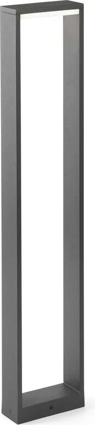 Stalp de exterior modern cu iluminat LED cu protectie IP54, H - 80 cm, ALP 74452