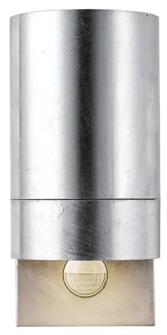 Aplica Perete Exterior, Protectie IP54, Senzor de miscare, Tin Maxi Galvanizat