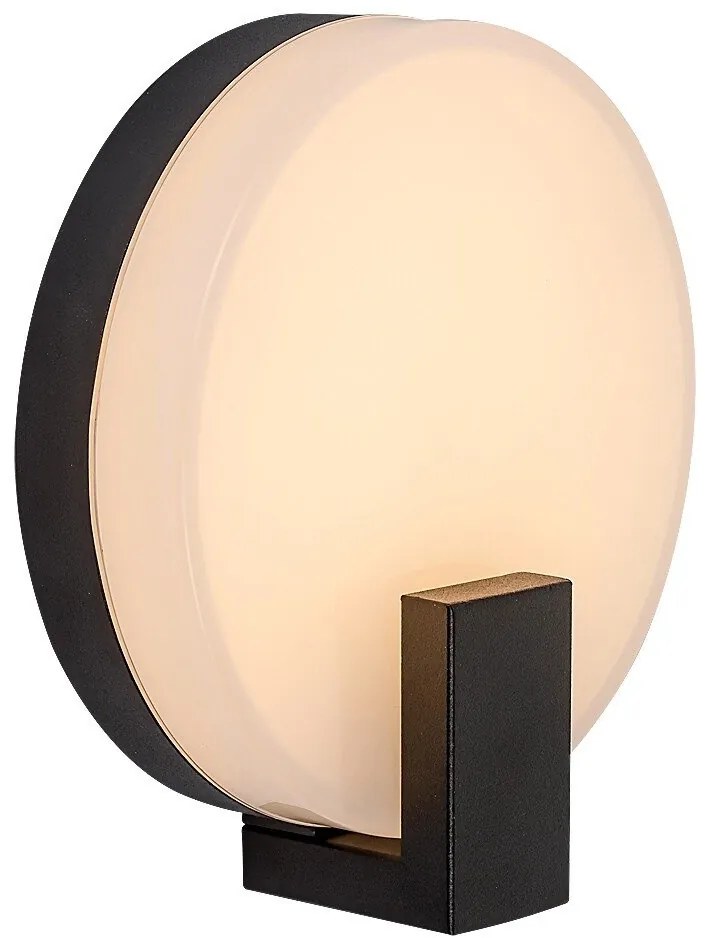 Aplica LED pentru iluminat exterior design modern IP44 Cyphrus negru