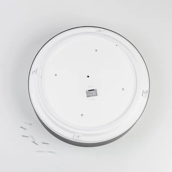 Plafonieră de baie Brilagi POOL 4xE27/15W/230V Ø 50 cm IP54 neagră
