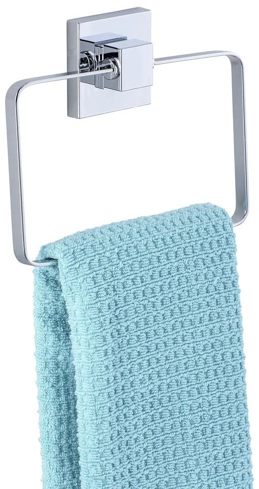 Suport pentru prosop Wenko cu sistem de prindere Vacuum-Loc, până la 33 kg