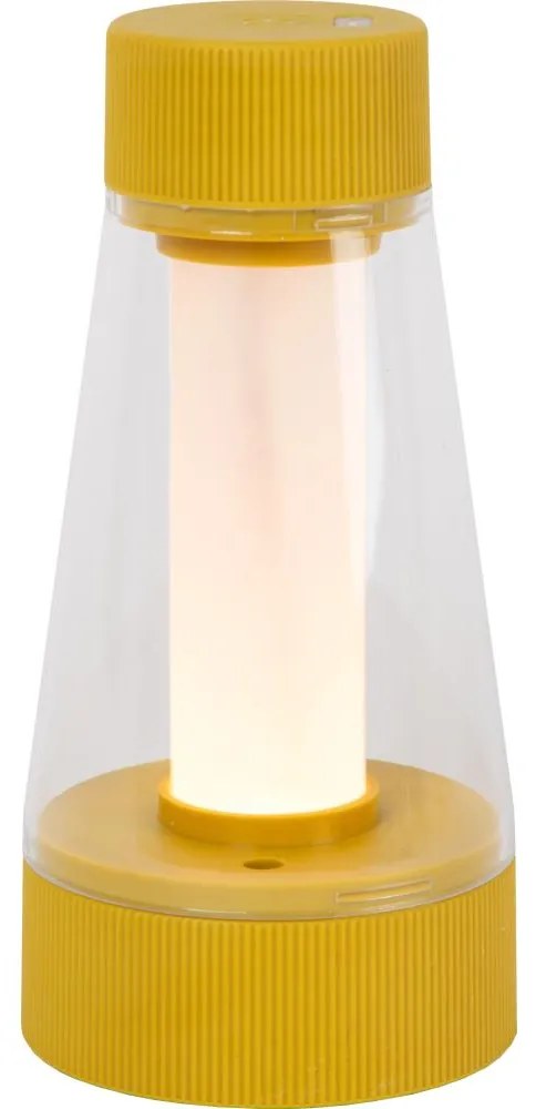 Lampă LED dimabilă Lucide 45500/01/44 LORALI LED/1,2W/4V IP44 galben