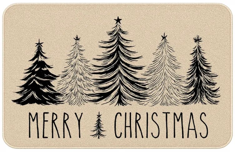 Presulet de Craciun BLACK FOREST 60x90 cm, bej