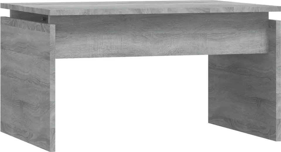 vidaXL Măsuță de cafea, gri sonoma, 68x50x38 cm, lemn prelucrat