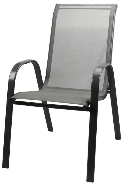 Scaun de grădină 67 x 55 x 91 cm, negru