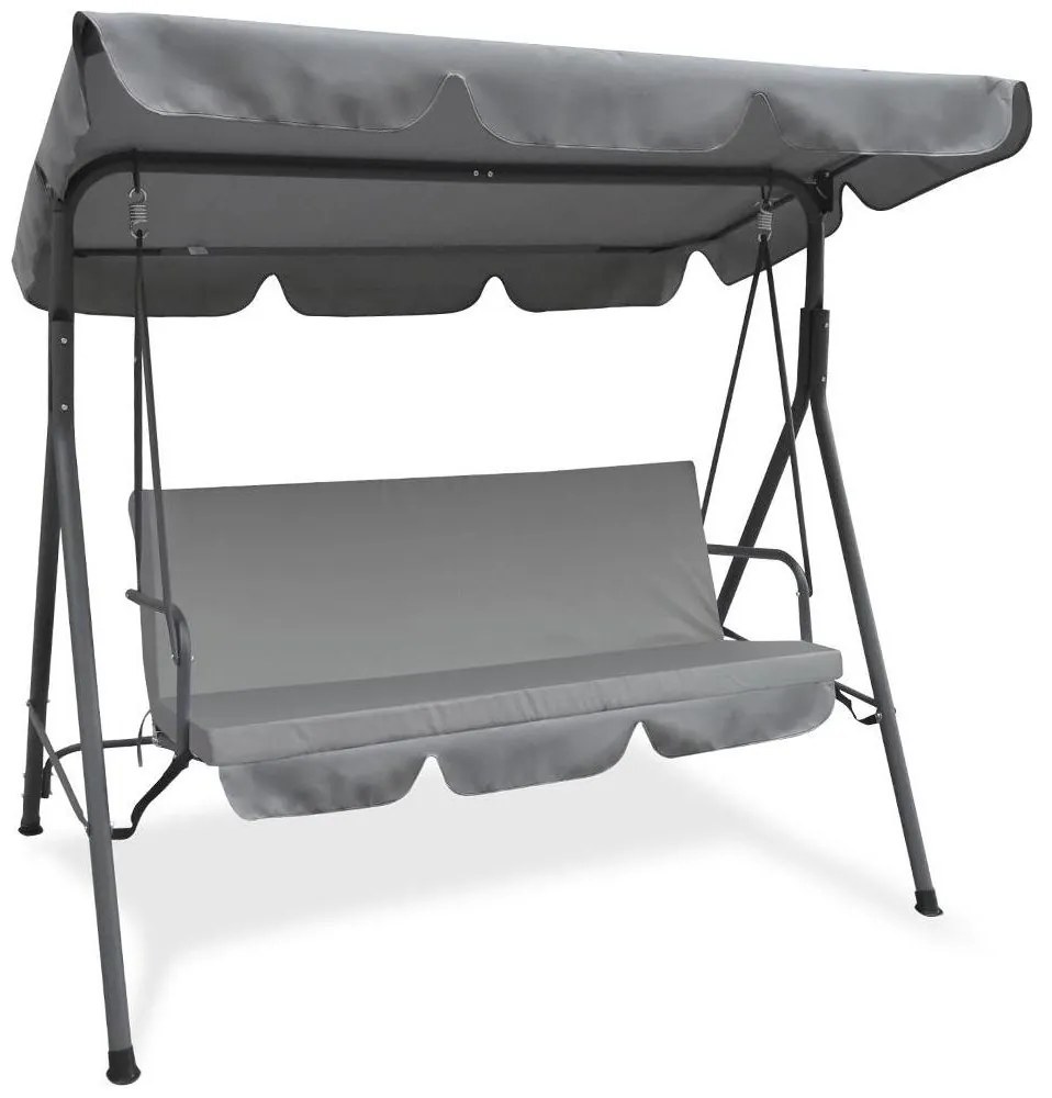 Leagăn de grădină Fieldmann gri