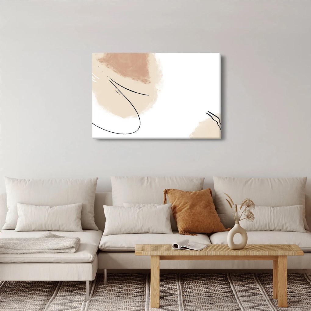 Tablou - Abstracție albă (90x60 cm)