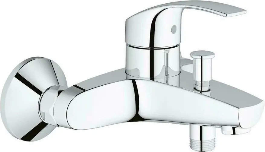 Baterie cada - dus Grohe Eurosmart New crom lucios