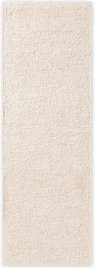 Covor tip traversă crem țesut manual din material bouclé 80x200 cm Notting Hill Portobello – Ted Baker