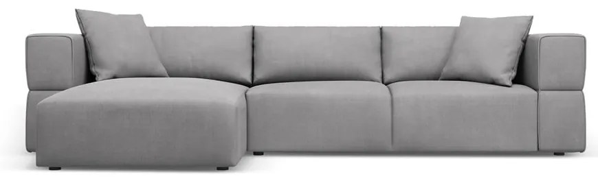 Colțar gri deschis (cu colț pe partea stângă ) Esther – Milo Casa