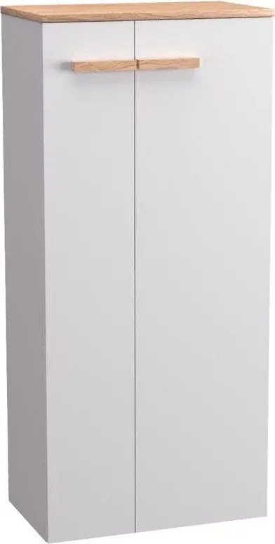 Dulap tip coloana suspendat alb Krofam e-L_WOOD 110 cm