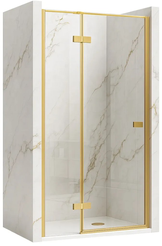 Usa de dus batanta Rea Atlas 80 cm stanga auriu periat