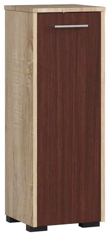 Dulap de baie Farid TYP1 (Stejar sonoma + wenge). 1069779