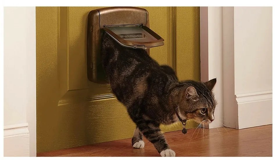 Ușă magnetică PetSafe Staywell 420 , din lemn