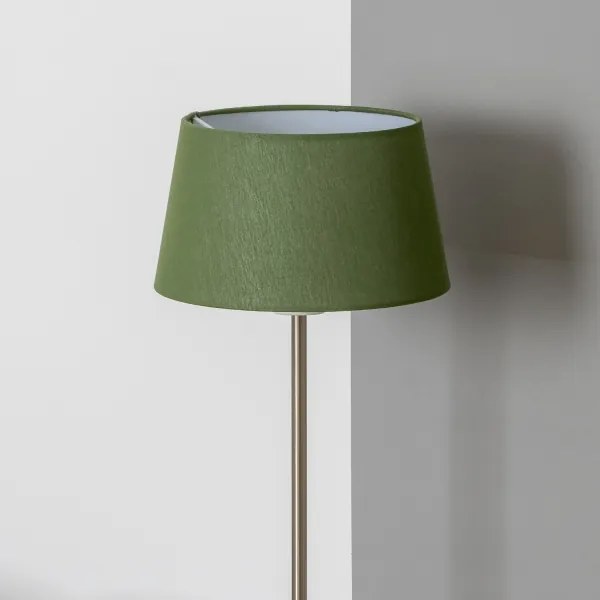 Brilagi - Lampadar LED CERIA, 1xE27/40W/230V, Ø 25 cm, verde/crom mat