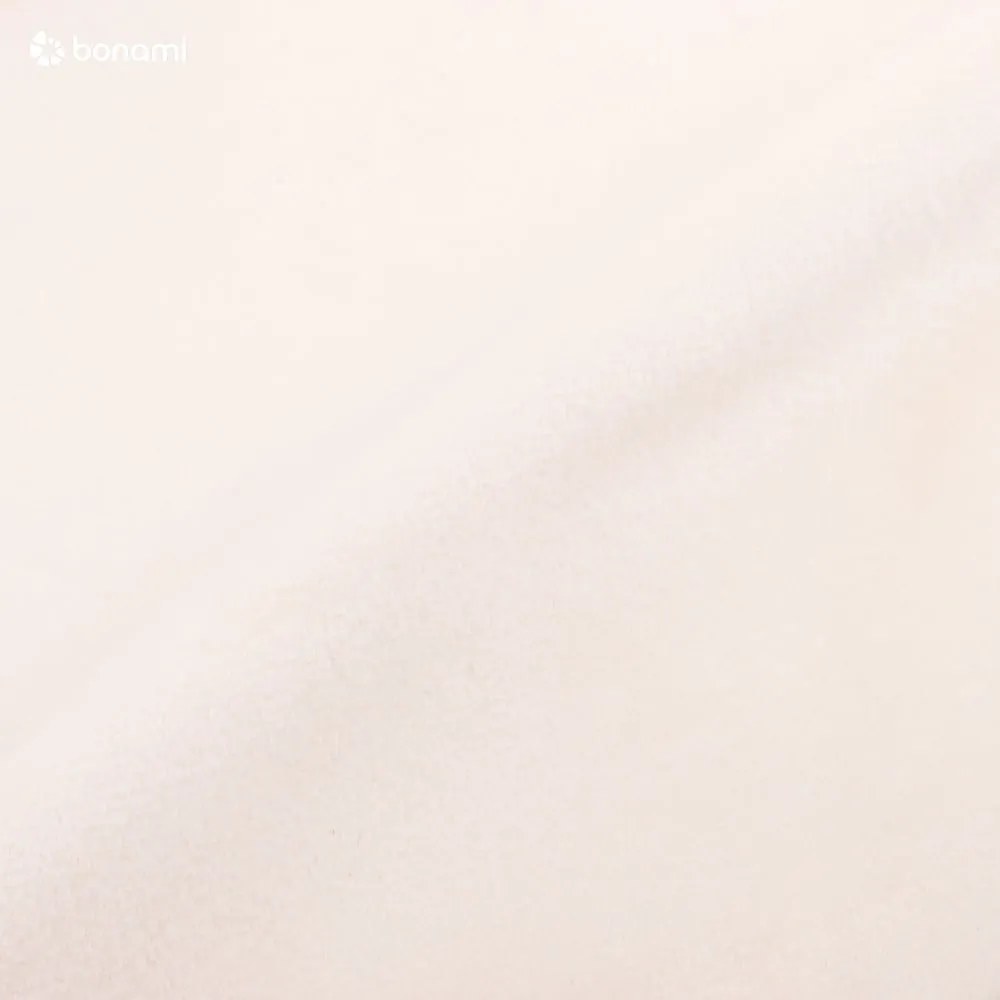 Pat matrimonial bej tapițat cu spațiu de depozitare și somieră 180x200 cm Bali – Cosmopolitan Design