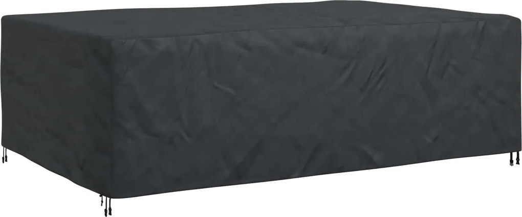 vidaXL Husă pentru mobilă Simplu Negru 300 x 200 x 90 cm 420D