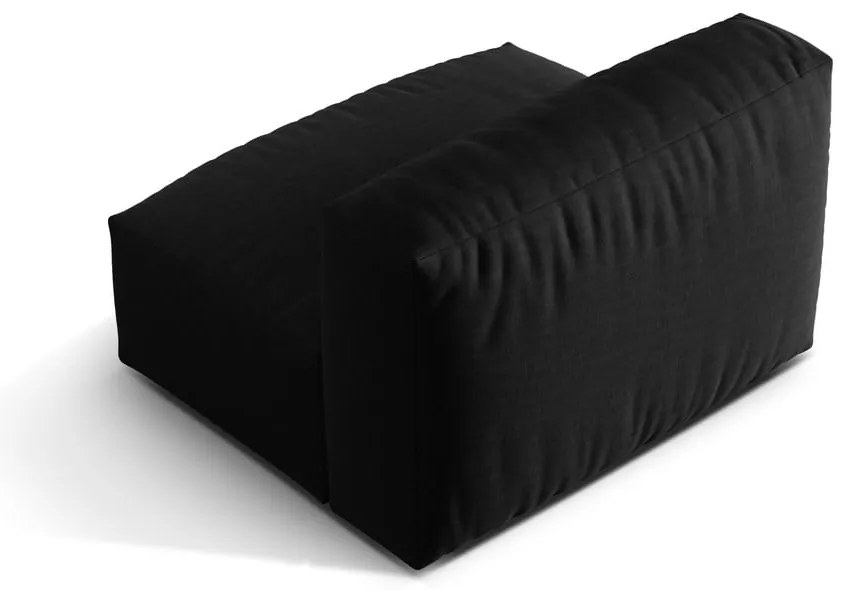 Modul pentru canapea modulară negru (de mijloc) Martina – Micadoni Home