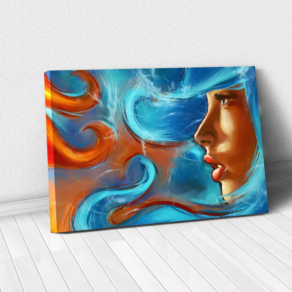 Tablou Canvas - Elemental girl 40 x 65 cm